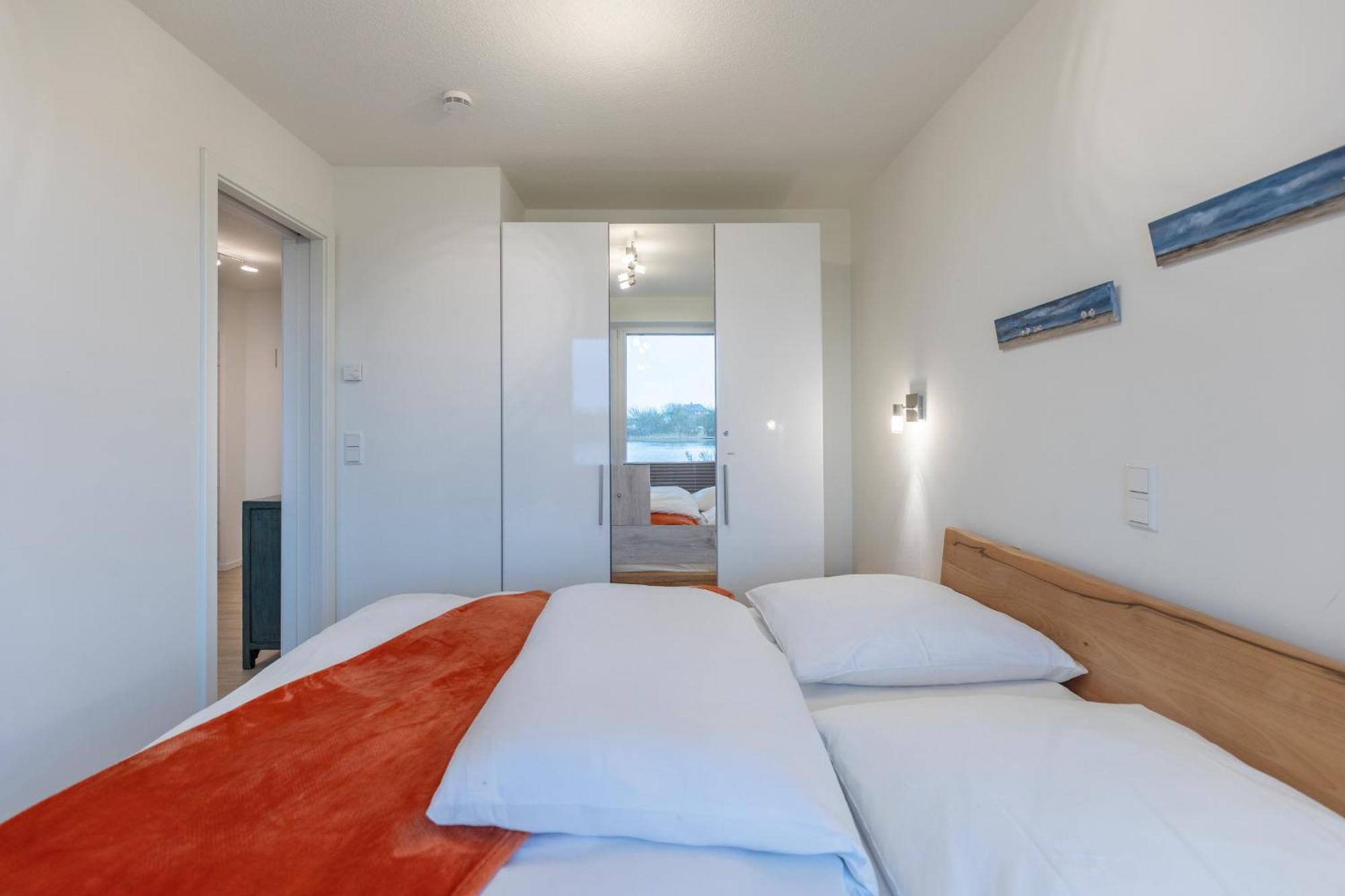 Ferienwohnung "Halligstork" Direkt Am Nordseedeich Mit Blick Auf Den See 北滩岛 外观 照片